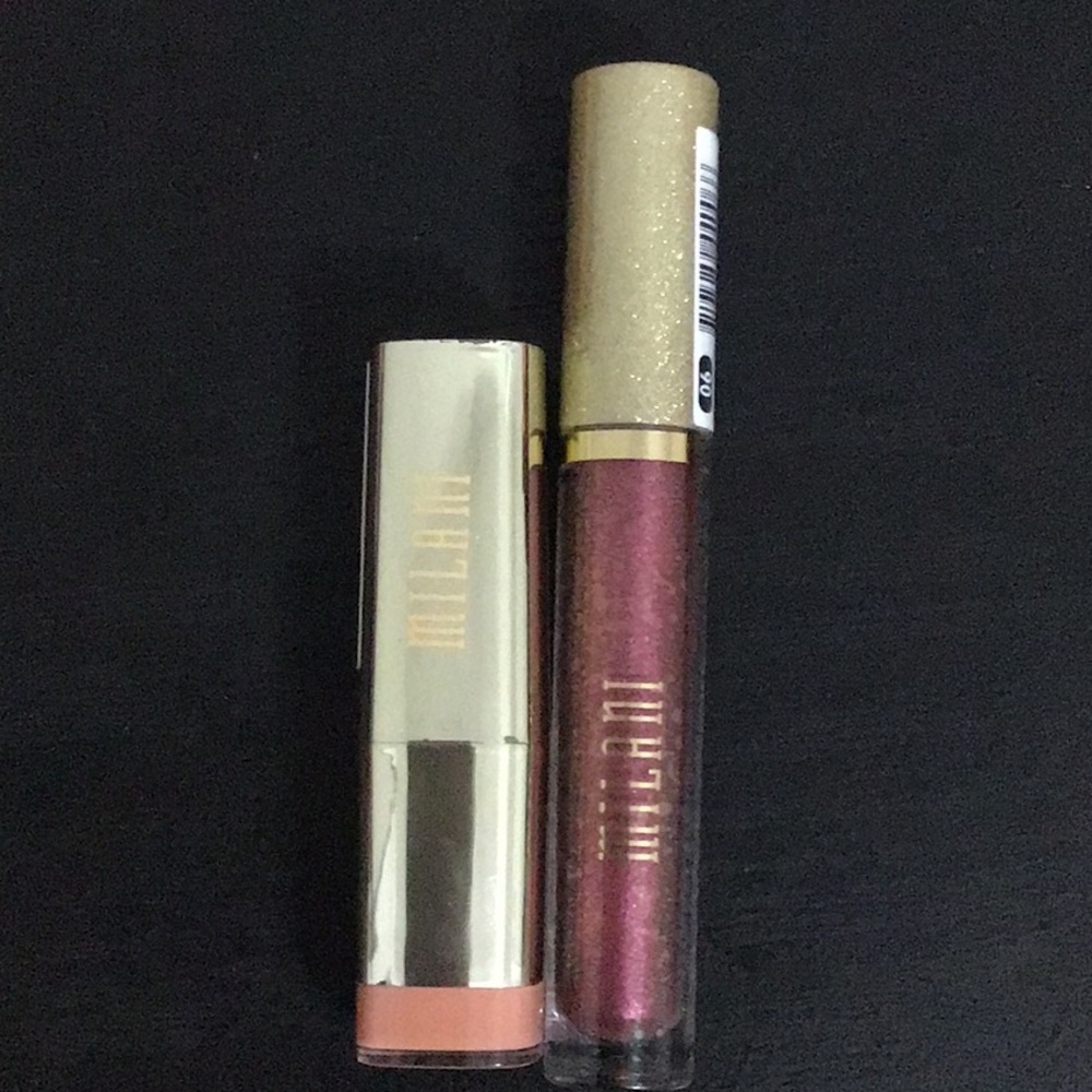 Milani Lipstick and Lip Gloss Set